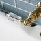 Aqua Vintage Deck Mount Clawfoot Tub Faucet, Brushed Brass AE103T7WLL - alternate 4